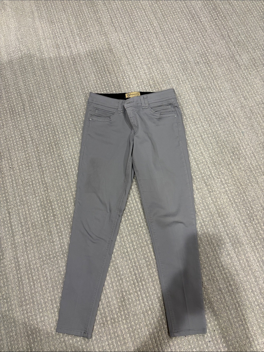 Democracy Women’s Skinny Jeans in Gray